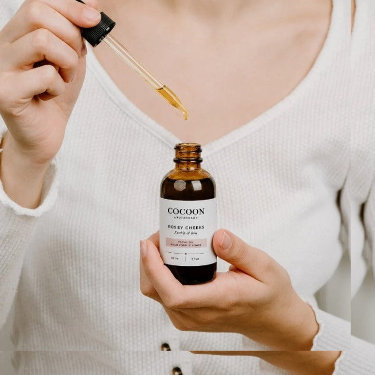 Cocoon Apothecary Rosey Cheeks Face Oil