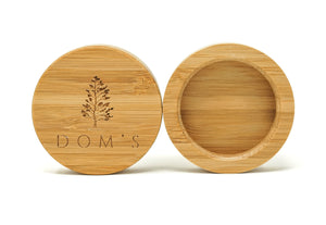 Dom's Deodorant wooden lids