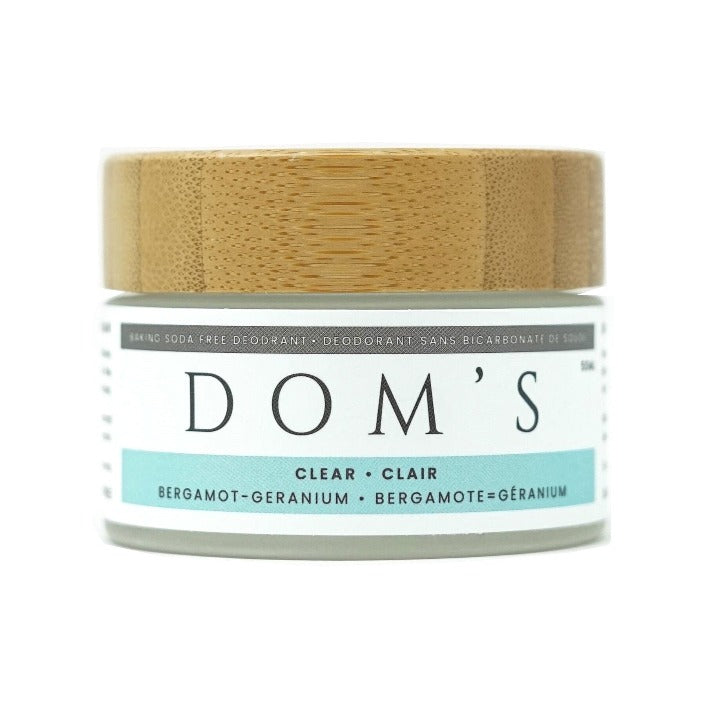 Dom's Deodorant Clear