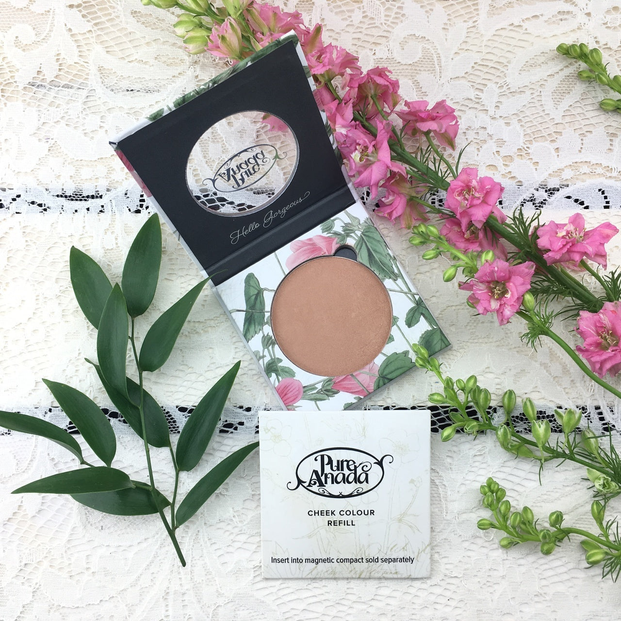 Pure Anada Pressed Bronzer Bronzed Clove compact