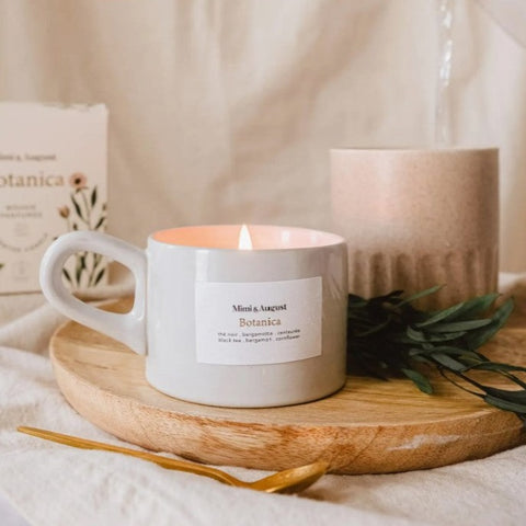 Mimi and August Scented Soy Candle - Botanica