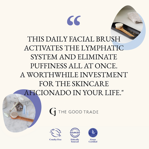 Province Apothecary Daily Glow Dry Facial Brush