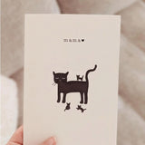 Mimi et August - MAMA Carte de vœux