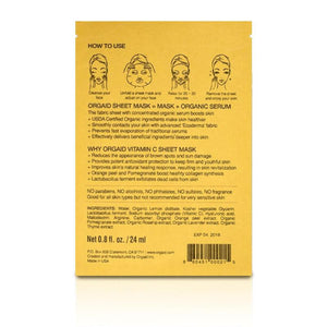 Orgaid Sheet Mask - Vitamin C & Revitalizing
