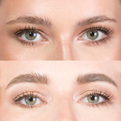 Plume Science Brow Pomade in Golden Silk on model