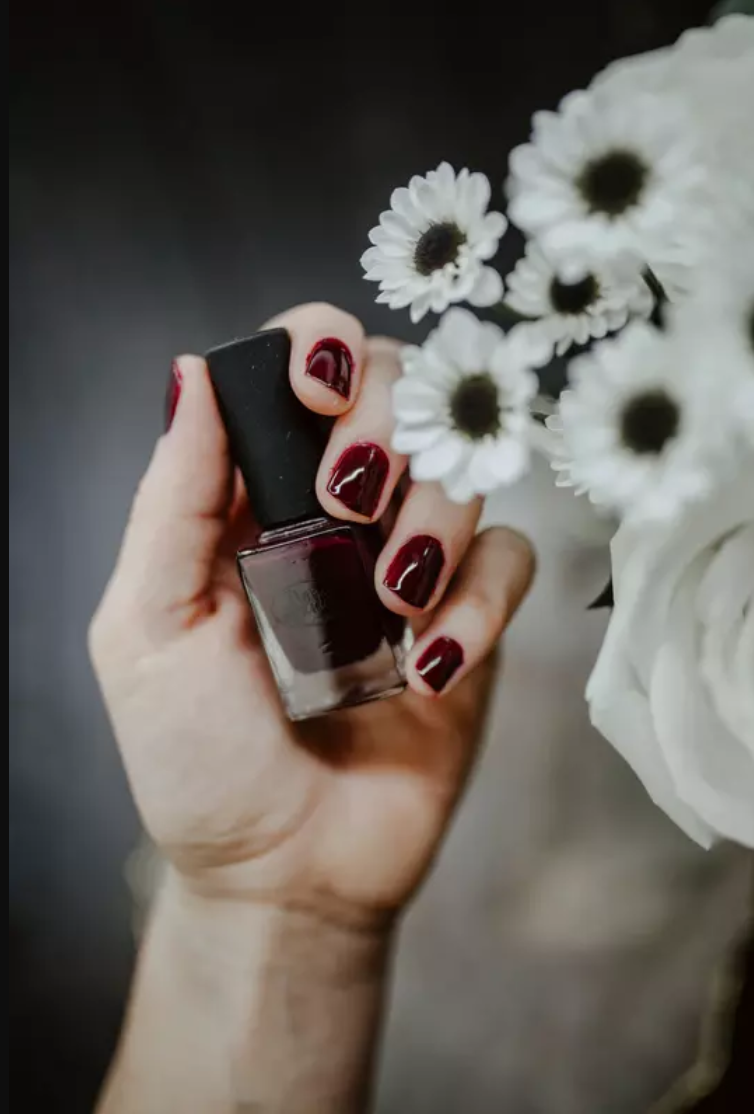 Pure Anada Deep Wine Nail Polish