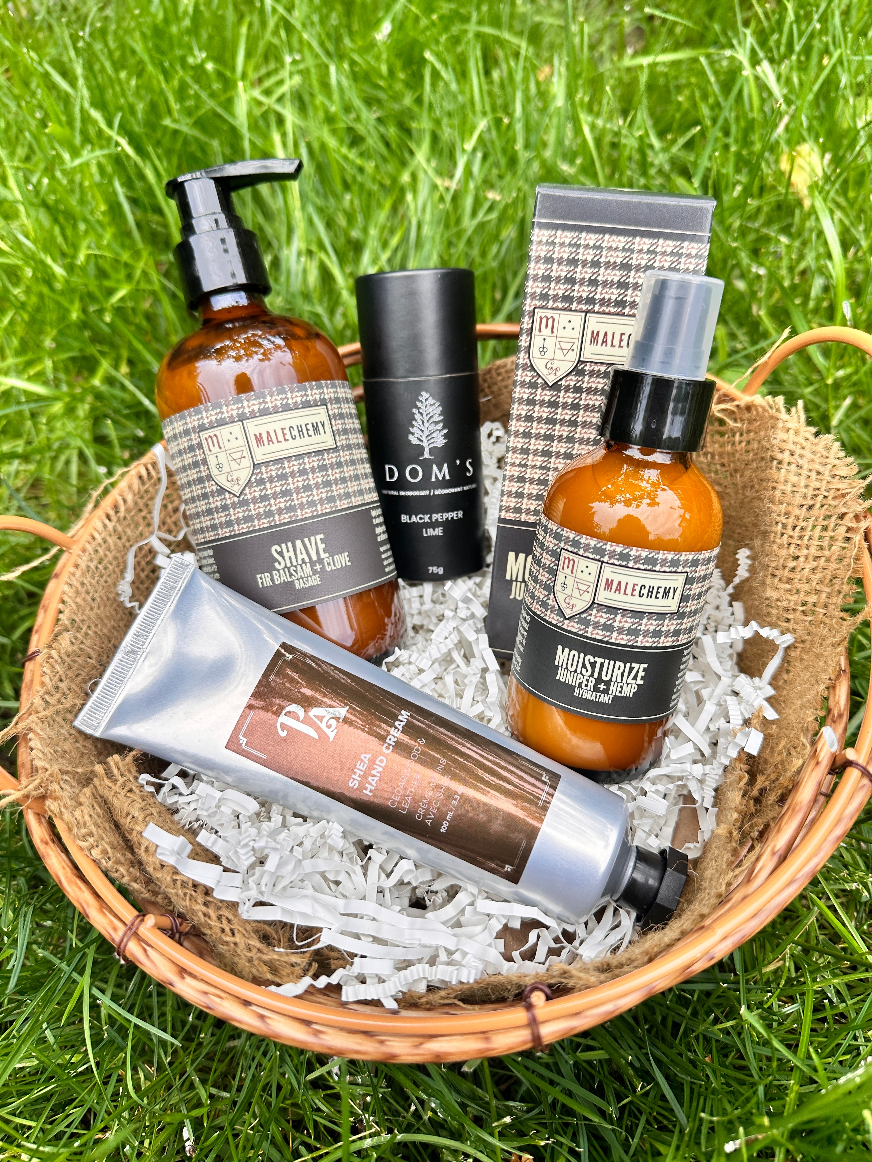 Men's skincare set