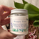 Peppermint foot cream