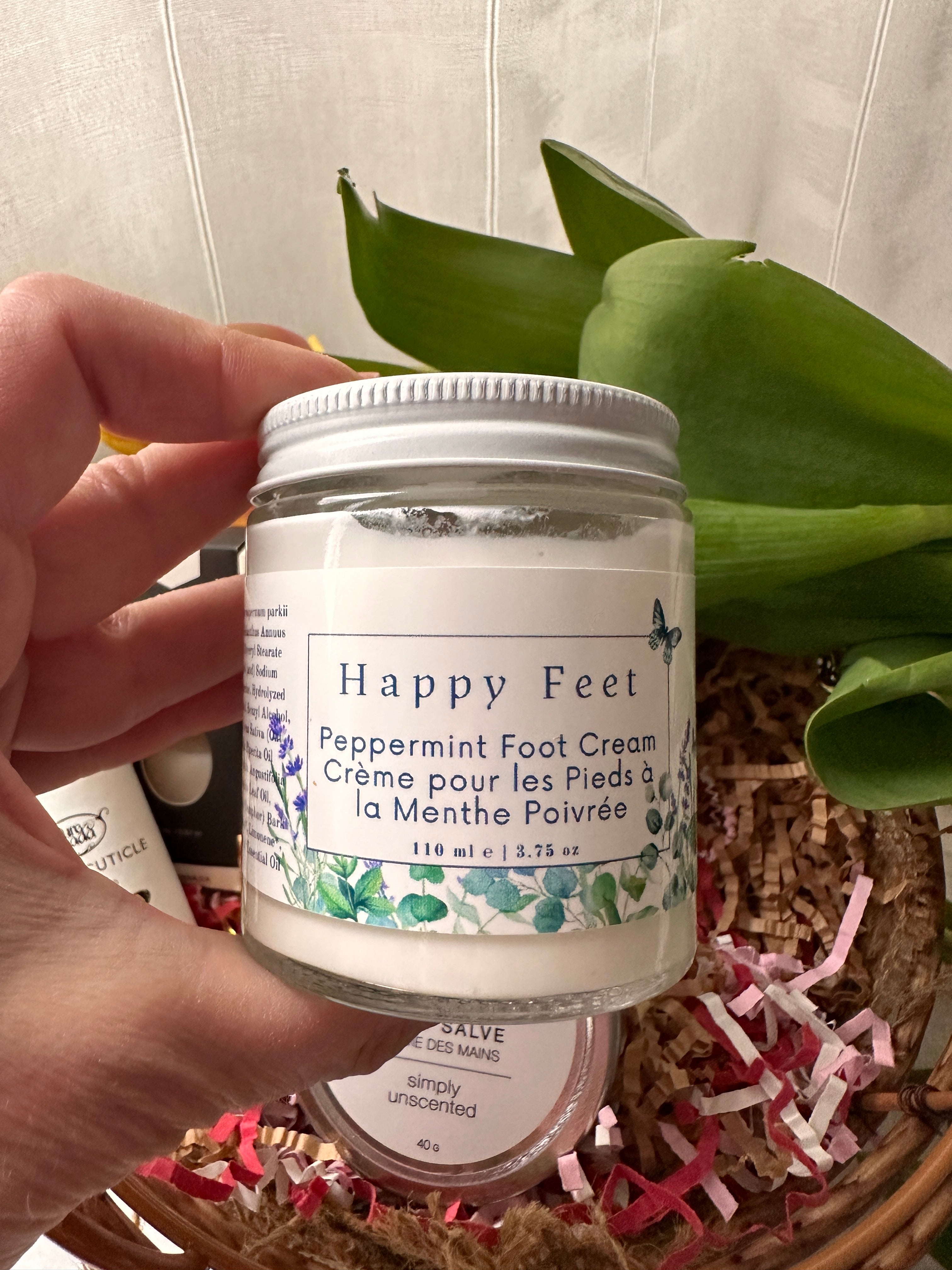 Peppermint foot cream