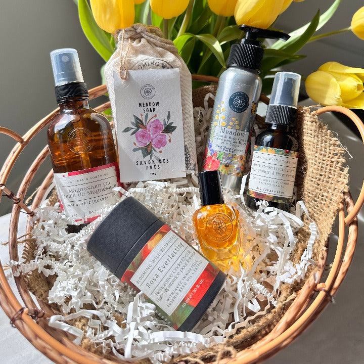 Blooming Wild skincare gift set