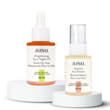 JUSU Brightening Face Oil and Eye Serum Duo