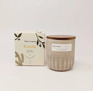 Mimi and August Foresta candle