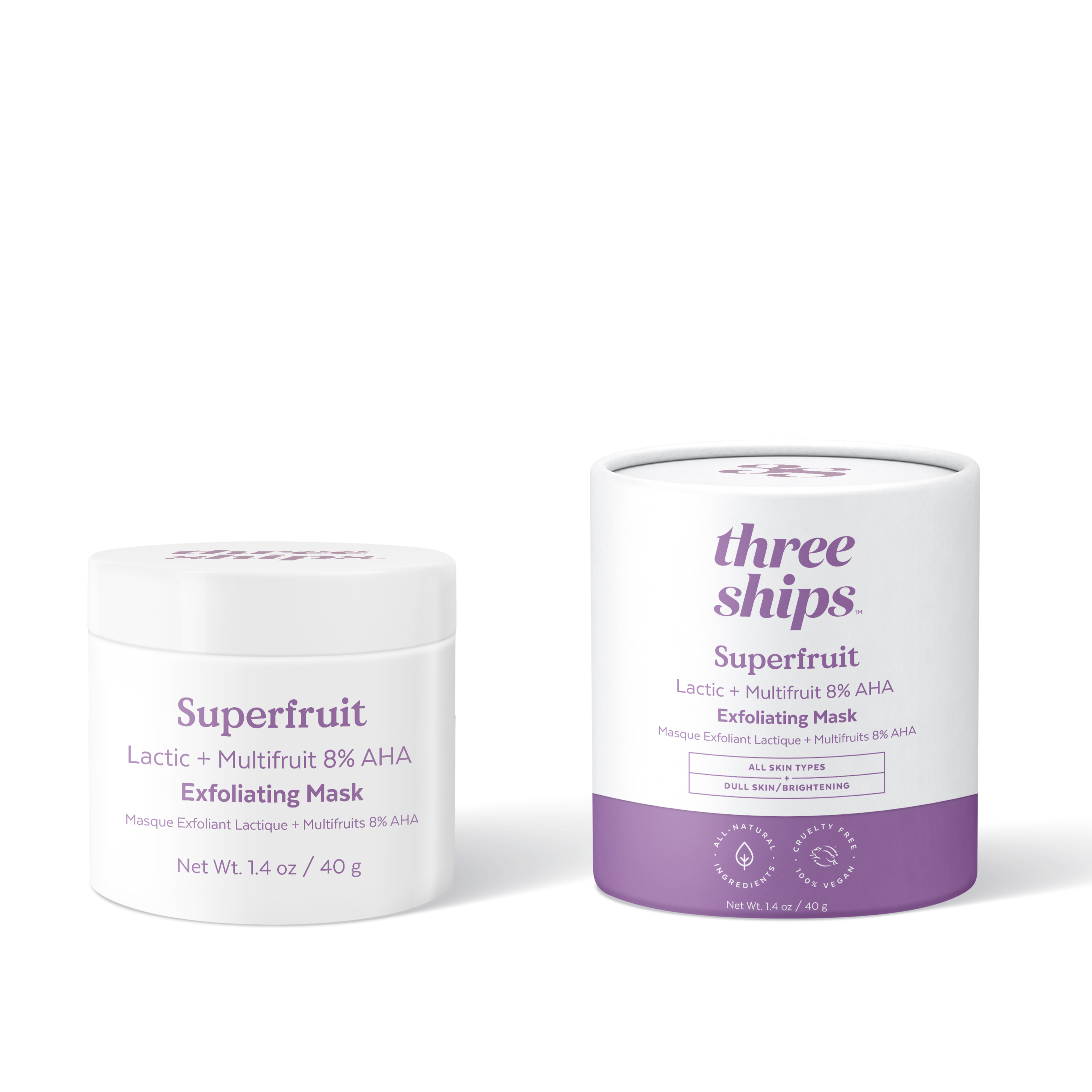 Three Ships Superfruit AHA Exfoliating Mask
