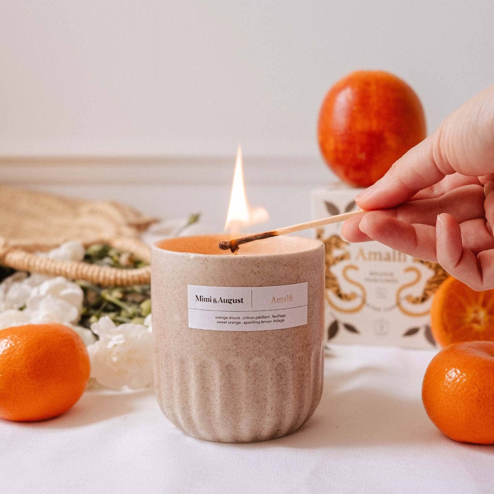 Amalfi - Reusable candle