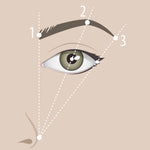 Plume brow measuring