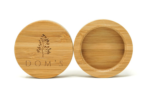 Dom's Deodorant wooden lids