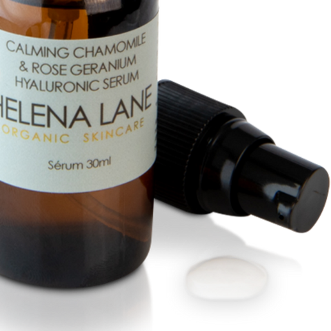 Helena Lane hyaluronic serum close up