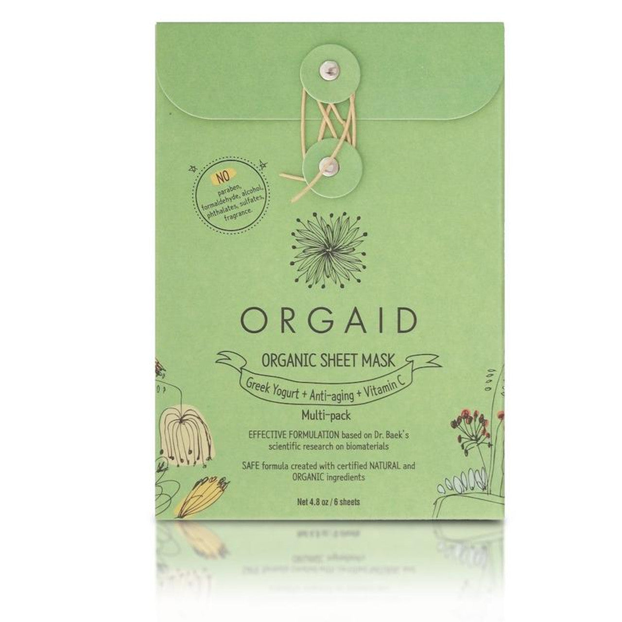Orgaid Sheet Mask - Multi Pack