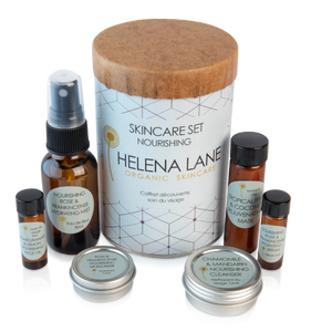 Helena Lane Nourishing Skincare Set contents