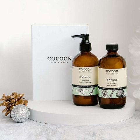 Cocoon Apothecary Bath and Lotion set