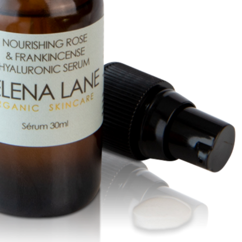 Helena Lane Nourishing Rose & Frankincense Hyaluronic Serum detail