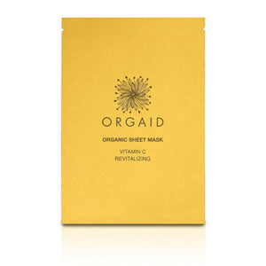 Orgaid Sheet Mask - Vitamin C & Revitalizing