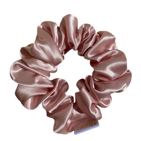 HoneyLux Silk Scrunchie pink